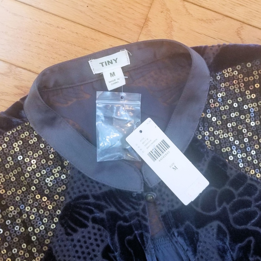 Sequined Velvet Ileana Top - Brand new and fab! - Picture 9 of 9